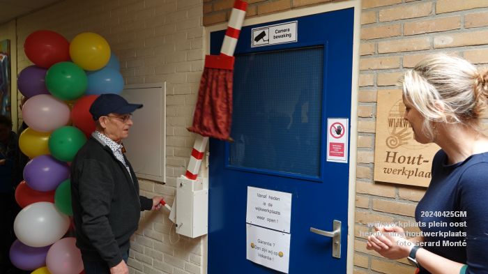 DSC04560- wijkwerkplaats oost - heropening houtwerkplaats - 25apr2024 - foto Gerard MontE web