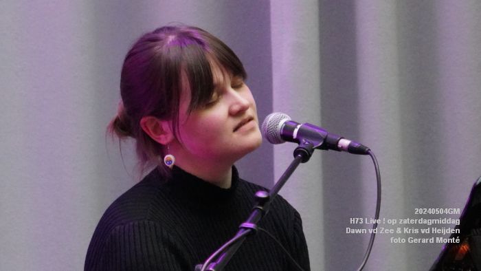 DSC09789-  H73 Live op zaterdagmiddag - Dawn van der Zee - 4mei2024 - foto Gerard MontE web