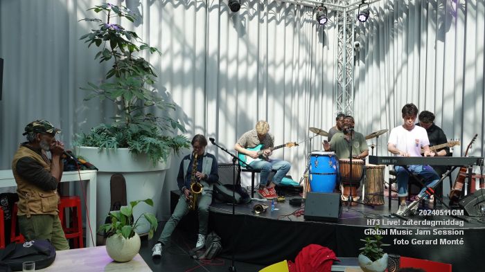 DSC06497-  H73 Live op zaterdagmiddag - Global Jam Session - 11mei2024 - foto Gerard MontE web