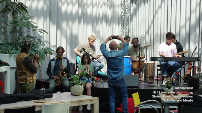 DSC06514-  H73 Live op zaterdagmiddag - Global Jam Session - 11mei2024 - foto Gerard MontE web