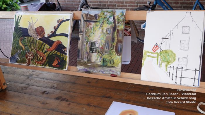 DSC09387- Centrum Den Bosch Visstraat  Bossche Amateur Schilderdag - 2juni2024 - foto Gerard MontE web