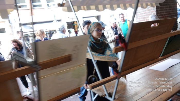 DSC09391- Centrum Den Bosch Visstraat  Bossche Amateur Schilderdag - 2juni2024 - foto Gerard MontE web