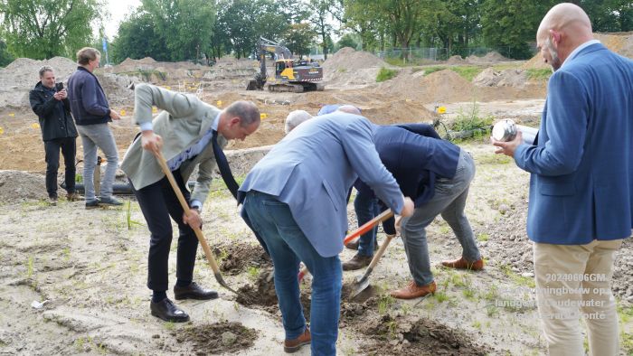 DSC01583- start bouw woningen landgoed Coudewater - 6 juni2024 - foto Gerard MontE web