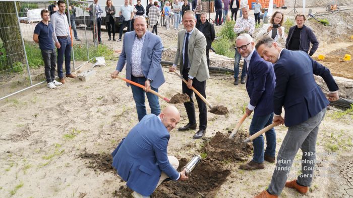 DSC01586- start bouw woningen landgoed Coudewater - 6 juni2024 - foto Gerard MontE web