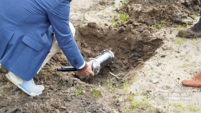 DSC01587- start bouw woningen landgoed Coudewater - 6 juni2024 - foto Gerard MontE web