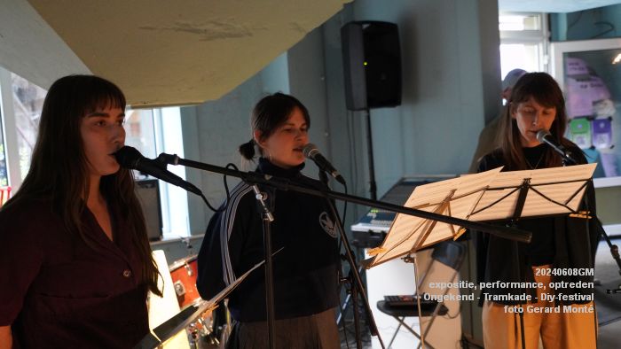DSC01677- expositie performance en optreden Ongekend op de Tramkade - Diy-festival - 8juni2024 - foto Gerard MontE web