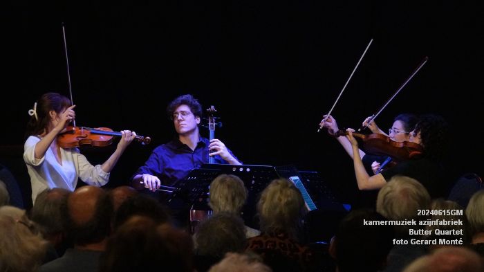 DSC00963- kamermuziek azijnfabriek - Butter Quartet - 15juni2024 - foto Gerard MontE web
