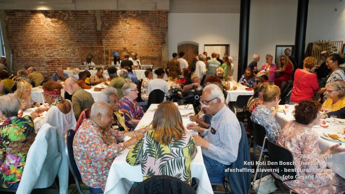 DSC02862- Keti Koti Den Bosch - herdenking 161 jaar afschaffing slavernij - bestuurscentrum - 1juli2024 - foto GerardMontE web