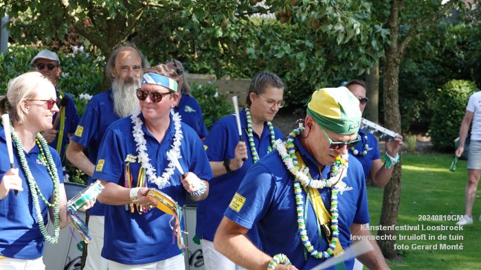 aDSC05708- Kunstenfestival Loosbroek - levensechte bruiloft in de tuin - 10aug2024 -  foto GerardMontE web