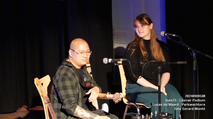 DSC08941- Huis73 Literair Podium - Lucas de Waard - Parkwachters - 9sep2024 -  foto GerardMontE web