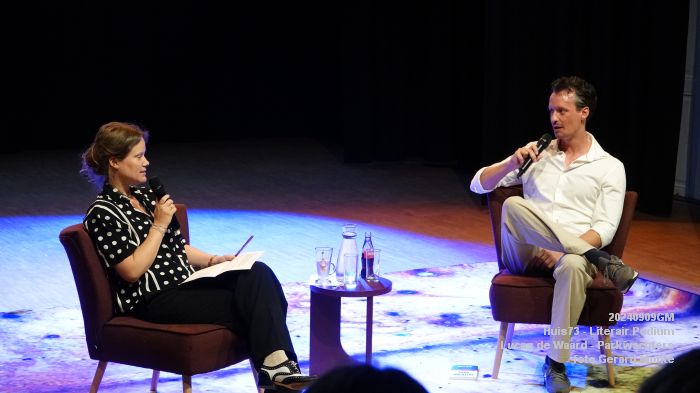 DSC08949- Huis73 Literair Podium - Lucas de Waard - Parkwachters - 9sep2024 -  foto GerardMontE web