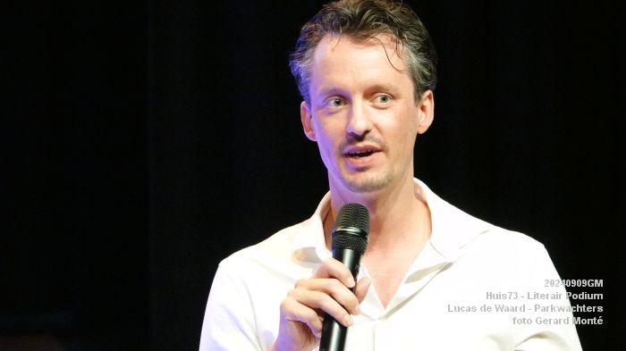 DSC08962- Huis73 Literair Podium - Lucas de Waard - Parkwachters - 9sep2024 -  foto GerardMontE web