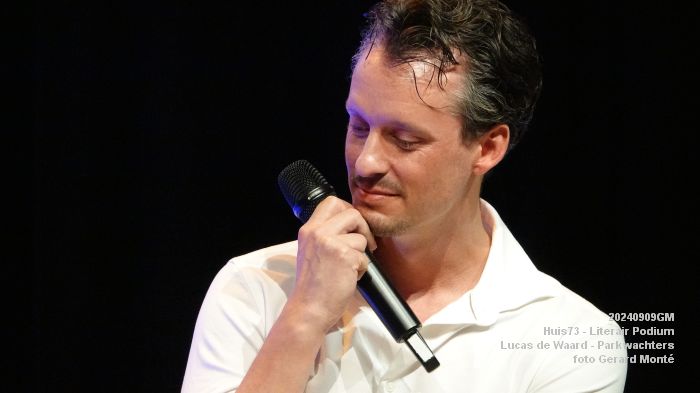 DSC08970- Huis73 Literair Podium - Lucas de Waard - Parkwachters - 9sep2024 -  foto GerardMontE web