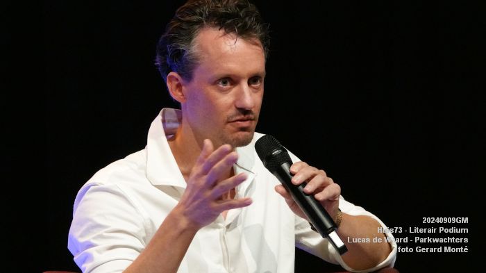 DSC08991- Huis73 Literair Podium - Lucas de Waard - Parkwachters - 9sep2024 -  foto GerardMontE web