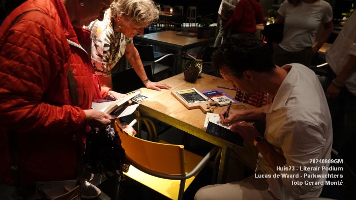DSC08992- Huis73 Literair Podium - Lucas de Waard - Parkwachters - 9sep2024 -  foto GerardMontE web