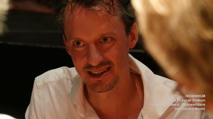DSC08996- Huis73 Literair Podium - Lucas de Waard - Parkwachters - 9sep2024 -  foto GerardMontE web