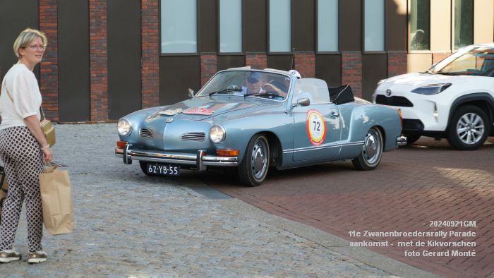 DSC05233- 11e Zwanenbroedersrally aankomst - Parade met Kikvorschen - 21sep2024 -  foto GerardMontE web