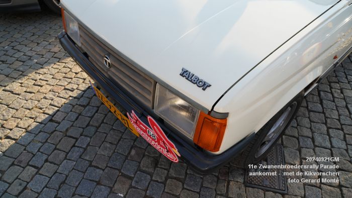 DSC05240- 11e Zwanenbroedersrally aankomst - Parade met Kikvorschen - 21sep2024 -  foto GerardMontE web