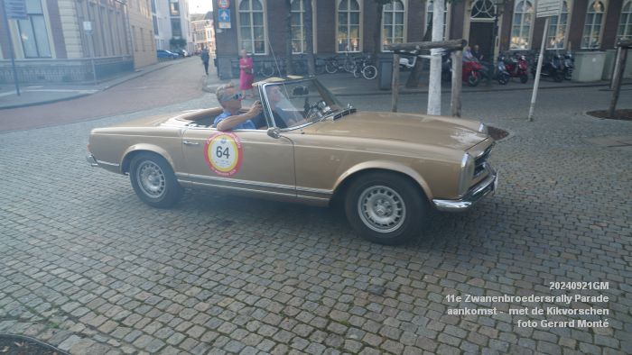 DSC05251- 11e Zwanenbroedersrally aankomst - Parade met Kikvorschen - 21sep2024 -  foto GerardMontE web