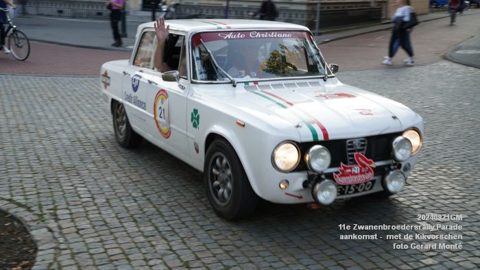 DSC05289- 11e Zwanenbroedersrally aankomst - Parade met Kikvorschen - 21sep2024 -  foto GerardMontE web