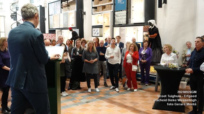 DSC00681- Groot Tuighuis - afscheid van het afdelingshoofd Erfgoed Dieke Wesselingh - 26sep2024 -  foto GerardMontE web