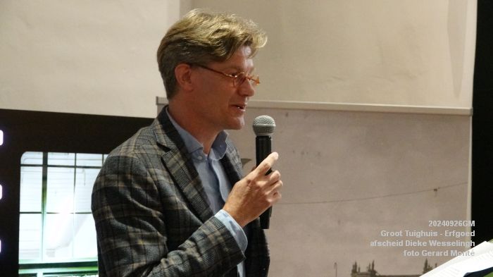 DSC00704- Groot Tuighuis - afscheid van het afdelingshoofd Erfgoed Dieke Wesselingh - 26sep2024 -  foto GerardMontE web