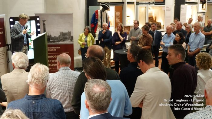 DSC00705- Groot Tuighuis - afscheid van het afdelingshoofd Erfgoed Dieke Wesselingh - 26sep2024 -  foto GerardMontE web