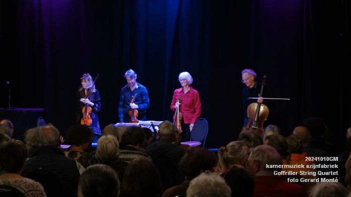 DSC02528- kamermuziek azijnfabriek - Goffriller String Quartet - 10okt2024 -  foto GerardMontE web