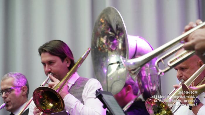 DSC07247- H73 Live op zaterdagmiddag - Dr Gumbo Brass - 19okt2024 -  foto GerardMontE web