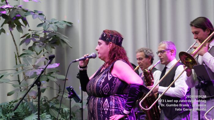 DSC07252- H73 Live op zaterdagmiddag - Dr Gumbo Brass - 19okt2024 -  foto GerardMontE web