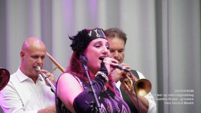 DSC07263- H73 Live op zaterdagmiddag - Dr Gumbo Brass - 19okt2024 -  foto GerardMontE web