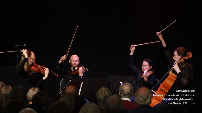 DSC04308- kamermuziek azijnfabriek - Skazka kwartet - 26okt2024 -  foto GerardMontE w