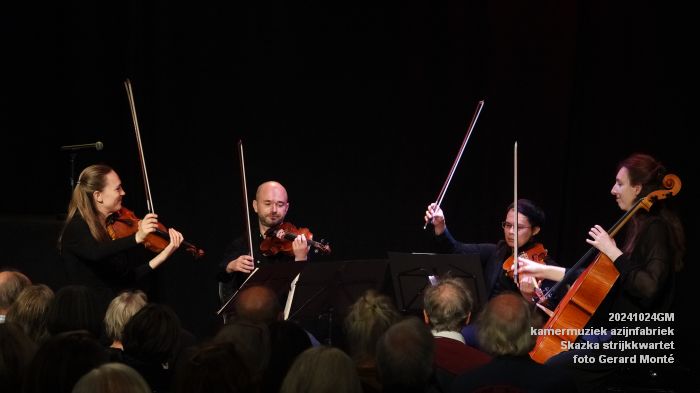 DSC04309- kamermuziek azijnfabriek - Skazka kwartet - 26okt2024 -  foto GerardMontE w