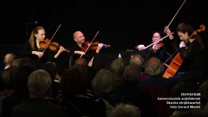 DSC04316- kamermuziek azijnfabriek - Skazka kwartet - 26okt2024 -  foto GerardMontE w