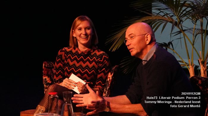DSC05945- Huis73  Literair Podium  Perron-3 - Tommy Wieringa - Nederland leest - 12nov2024 -  foto GerardMontE web