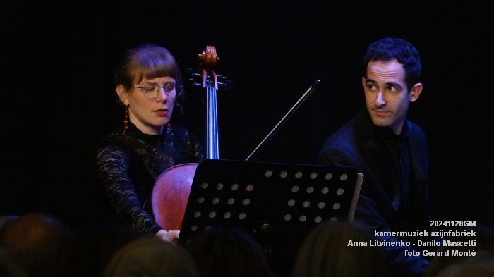 DSC07077- kamermuziek azijnfabriek - Anna Litvinenko en Danilo Mascetti - 28nov2024 -  foto GerardMontE web