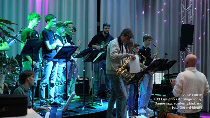 DSC00200- H73 Live op zaterdagmiddag - Junior jazz academy - 30nov2024 -  foto GerardMontE web