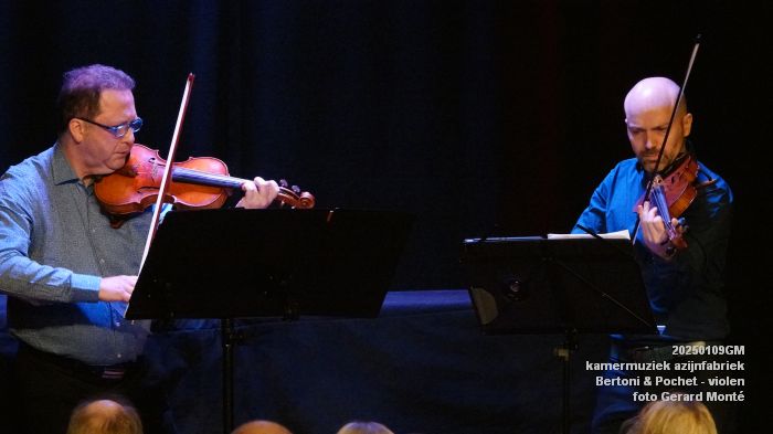 DSC00983- kamermuziek azijnfabriek - Bertoni en Pochet - violen - 9jan2025 -  foto GerardMontE web