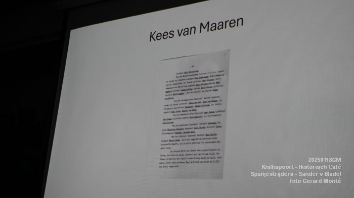 DSC01802- Knillispoort - Historisch Cafe - Sander van Bladel - Spanjestrijders - 18jan2025 -  foto GerardMontE web