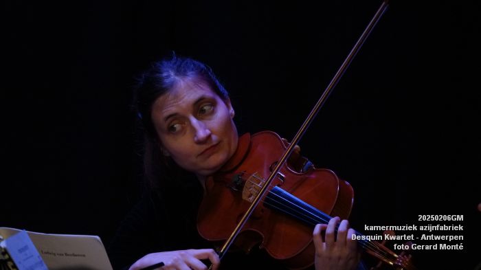 DSC01536- kamermuziek azijnfabriek - Desquin Kwartet - 6feb2025 -  foto GerardMontE web