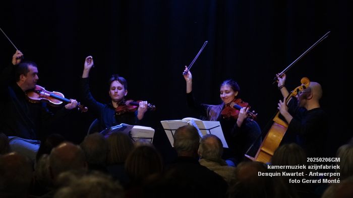 DSC01571- kamermuziek azijnfabriek - Desquin Kwartet - 6feb2025 -  foto GerardMontE web