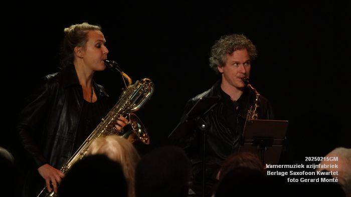 DSC02214- kamermuziek azijnfabriek - Berlage Saxofoon Kwartet - 15feb2025 -  foto GerardMontE web