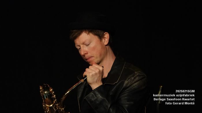 DSC02219- kamermuziek azijnfabriek - Berlage Saxofoon Kwartet - 15feb2025 -  foto GerardMontE web