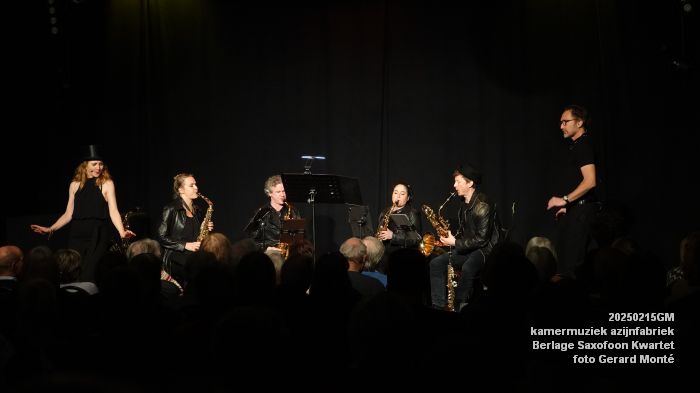 DSC02239- kamermuziek azijnfabriek - Berlage Saxofoon Kwartet - 15feb2025 -  foto GerardMontE web
