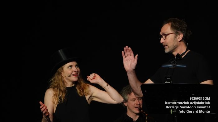 DSC02245- kamermuziek azijnfabriek - Berlage Saxofoon Kwartet - 15feb2025 -  foto GerardMontE web