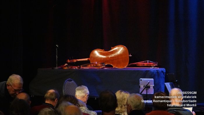 DSC02522- kamermuziek azijnfabriek - Quator Romantique Schubertiade - 20feb2025 -  foto GerardMontE web