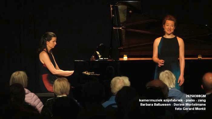 DSC04489- kamermuziek azijnfabriek - Barbara Baltussen piano en Dorine Mortelmans sopraan - 26feb2025 -  foto GerardMontE web