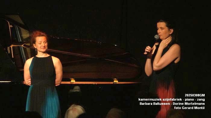 DSC04530- kamermuziek azijnfabriek - Barbara Baltussen piano en Dorine Mortelmans sopraan - 26feb2025 -  foto GerardMontE web