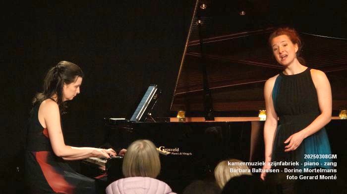 DSC04549- kamermuziek azijnfabriek - Barbara Baltussen piano en Dorine Mortelmans sopraan - 26feb2025 -  foto GerardMontE web