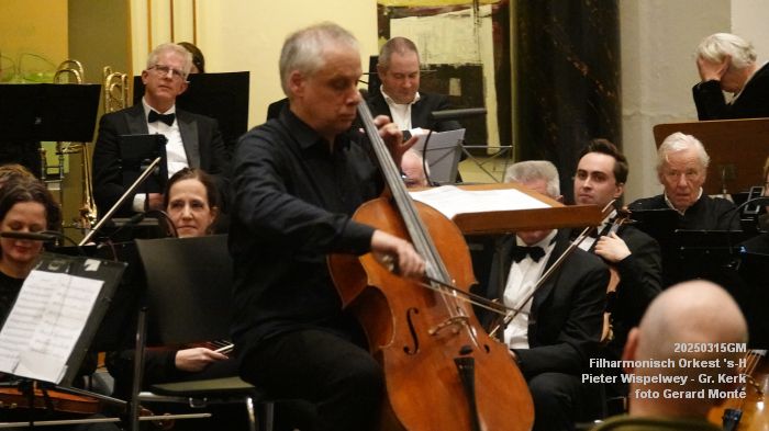 DSC05896- Filharmonisch Orkest s-Hertogenbosch - voorjaarsconcert - Grote Kerk - Pieter Wispelwey - 15mrt2025 -  foto GerardMontE web